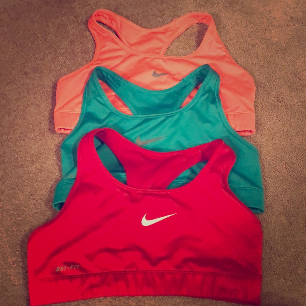 Bundle—3 Nike dry fit sports bras